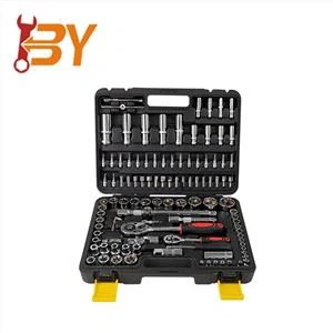 108 PCS SOCKET SET Screwdriver Bit Torx Ratchet Driver Case Tool Kit
